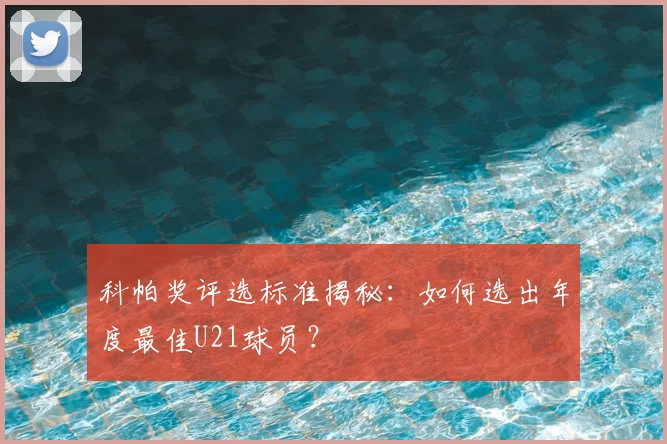 科帕奖评选标准揭秘：如何选出年度最佳U21球员？